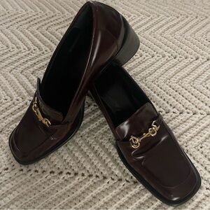 Coach Cherie Loafers burgundy